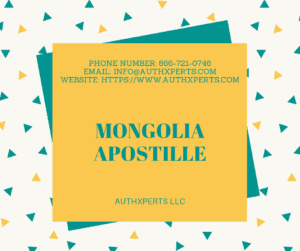 mongolia apostille