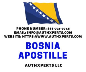 Bosnia-Apostille