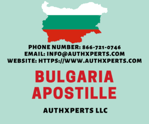 Bulgaria-Apostille