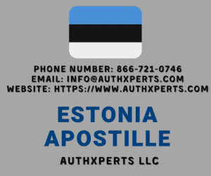 Apostille from Estonia
