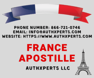 Apostille From France