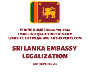 Legalization from Sri Lanka