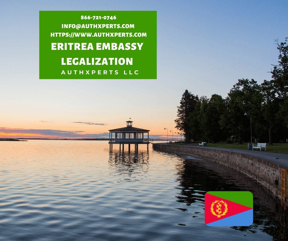  Eritrea  Embassy  Legalization Authxperts LLC USA