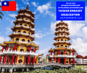 Taiwan-Embassy Legalization