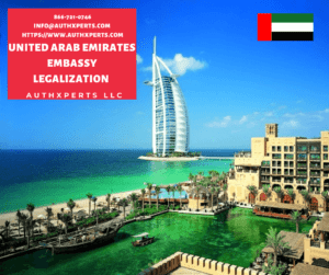 UAE Embassy Legalization