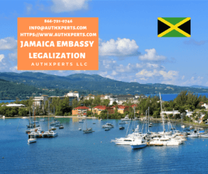 Jamaica Embassy legalization
