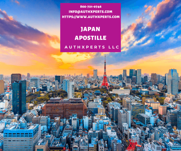 Japan Apostille – Authxperts LLC Apostille Service