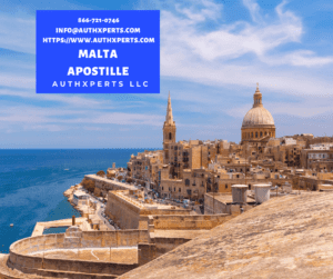 Legalization from Malta