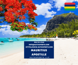 Legalization from Mauritius