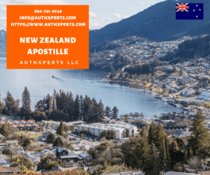 New Zealand Apostille
