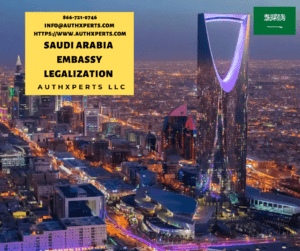 Legalization from Saudi Arabia