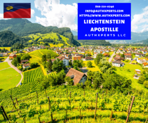Liechtenstein Apostille